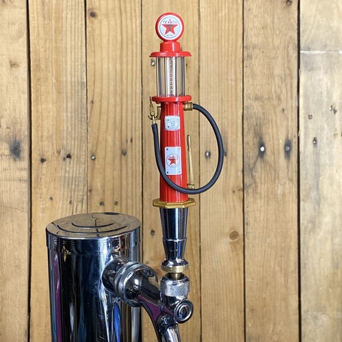 Texaco gas pump mini beer - texaco,